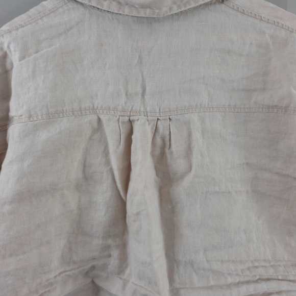 Crop Top Button Down - Picture 4 of 11